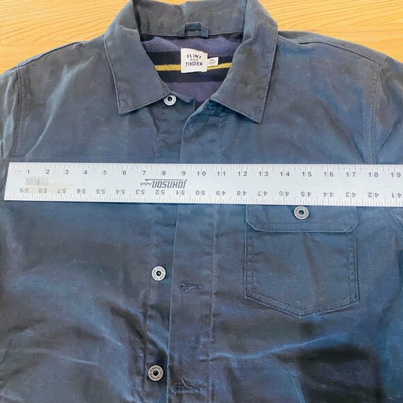 Flint and Tinder Waxed Trucker Jacket Mens XL - Picture 4 of 11